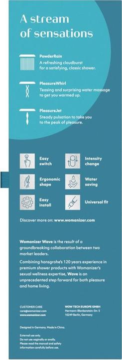 Actual product image Womanizer Wave