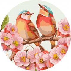 Actual product image Ideyka Malen nach Zahlen - Frühlingsblume