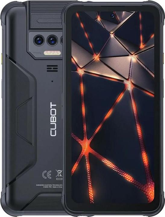 Actual product image Cubot KingKong 8 LTE 12GB RAM 256GB Black EU (256 GB, Black, 6.53", Dual SIM, 48 Mpx, 4G)