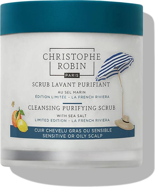 Actual product image Christophe Robin Scrub Lavant Purifiant au Sel Marin Édition Limitée - La French Riviera (250 ml)