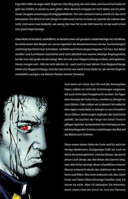 Produktbild Panini Preacher. Der Anfang vom Ende (Deutsch, Garth Ennis, 2007)