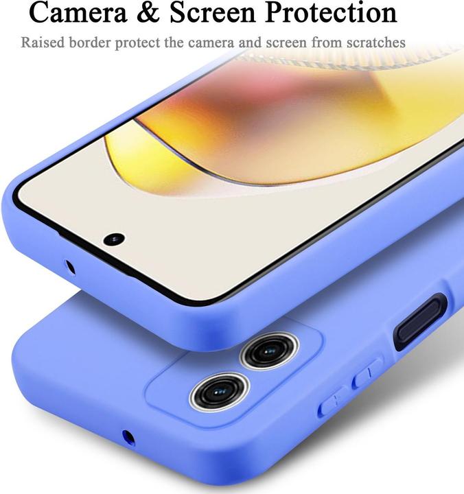 Produktbild Cadorabo Hülle für Motorola Moto G73 TPU im Liquid Schutz Silikon Design (Motorola Moto G73)