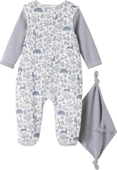 Produktbild Vertbaudet Baby-Set: Strampler, Body & Schmusetuch, Bio-Baumwolle Oeko-Tex (44)