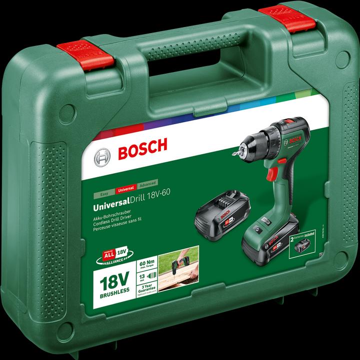 Actual product image Bosch Home & Garden UniversalDrill (Rechargeable battery operated)