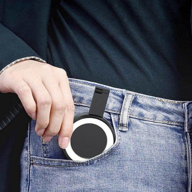 Actual product image MU Classic MagSafe selfie light, foldable & light effects (Further permanent lights)