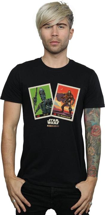 Produktbild Star Wars The Mandalorian Trading Cards TShirt (XL)
