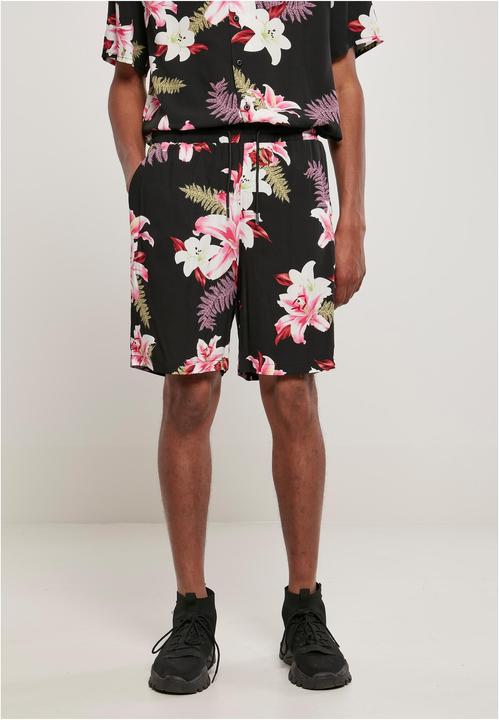 Produktbild Urban Classics Viscose AOP Resort Shorts (S)