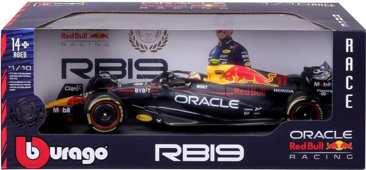 Actual product image Bburago Red Bull Racing F1 RB19 Max Verstappen 2023