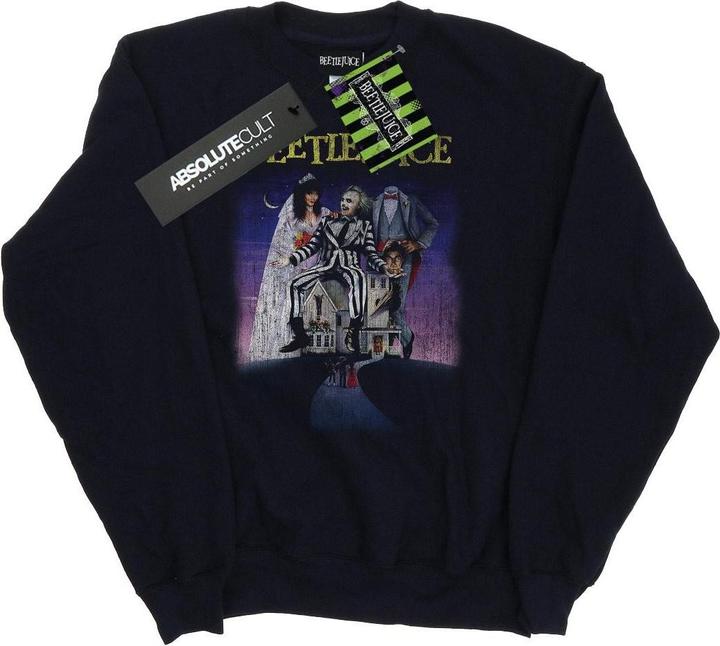 Image du produit Beetlejuice - Sweat DISTRESSED POSTER - Femme (M)