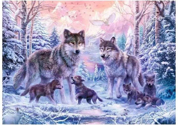 Actual product image Ravensburger Arktische Wölfe (1000 pieces)