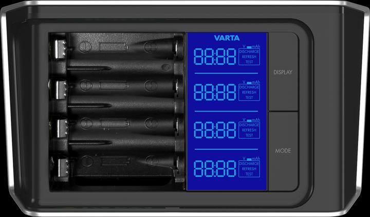 Actual product image Varta LCD Ultra Fast Charger (4 pcs., AA, 2400 mAh, Battery + charger)