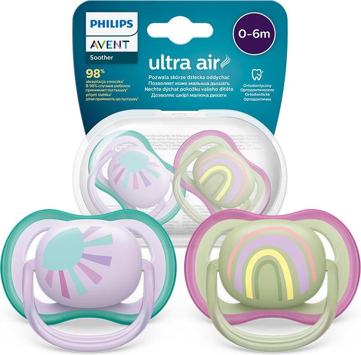 Actual product image Philips Avent Avent Ultra air 2pcs 0- 6 m Baby