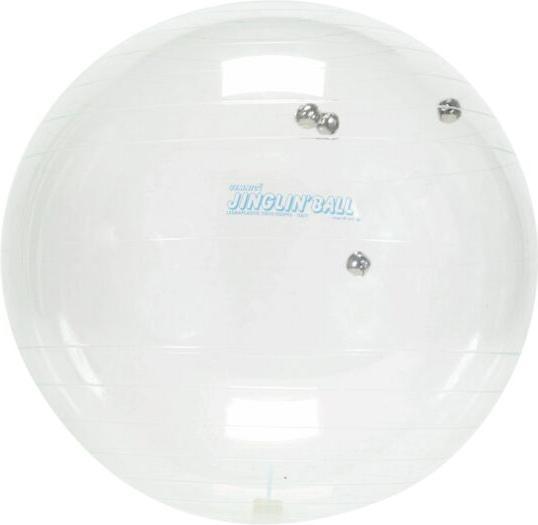 Actual product image Ledraplastic Gymnic® Jinglin Ball Transparent, Ø 55 cm