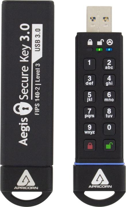 Immagine prodotto Apricorn SecureKey (480 GB, USB 3.0, USB-A)