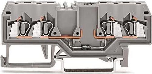 Produktbild Wago Diodenklemme 280-815/281-410 4-Leiter 0,08-2,5qmm grau