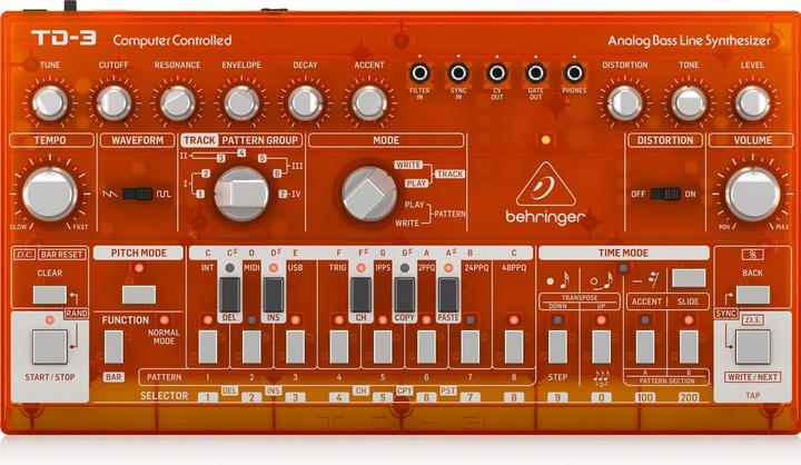 Image du produit Behringer TD-3-TG Synthétiseur analogique de ligne de basse