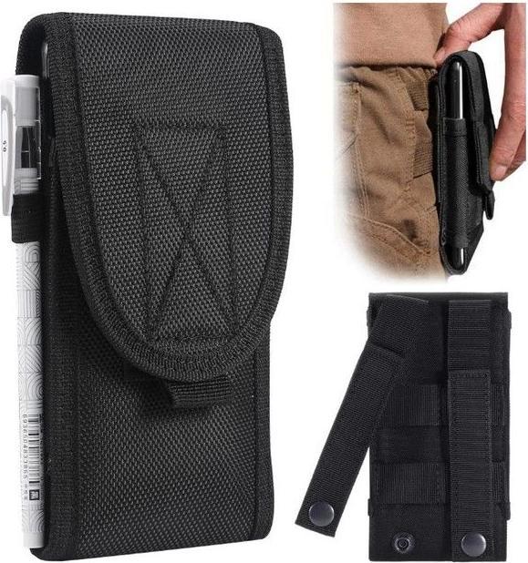 Actual product image MU Classic Wild Series Universal Outdoor Belt Phone Case (5.4 to 6.9") (Universal)