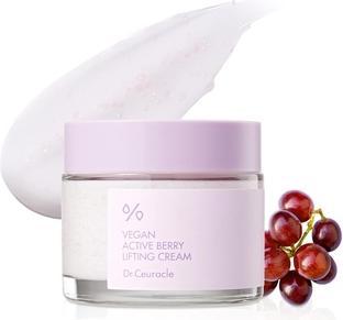 Actual product image Leegeehaam Dr. Ceuracle Vegan Active Berry Lifting Cream French Grapes Cream for Plumper Complexion Resveratrol (Face toner)