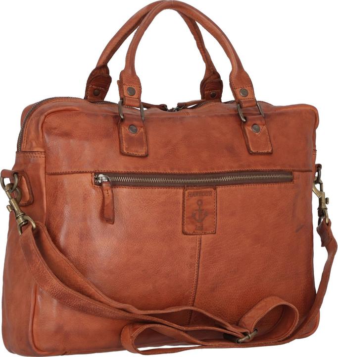 Actual product image Harbour 2nd Cool Casual Aris briefcase leather 40 cm laptop compartment