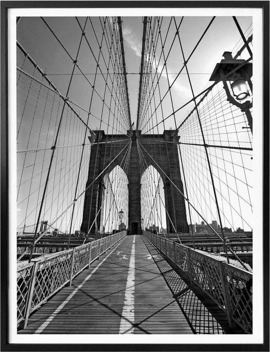 Actual product image Trenddeko Brooklyn Bridge Perspective (80 x 100 cm)