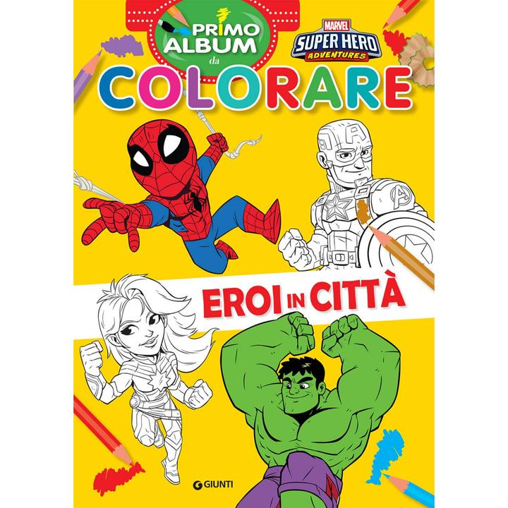 Produktbild Primo album da colorare Marvel Super Hero Adventures (Italienisch, Walt Disney)