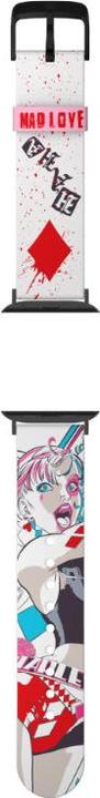Produktbild Moby Fox Armband Smartwatch Harley Quinn Mad Love 22 mm (22 mm, Edelstahl, Silikon)