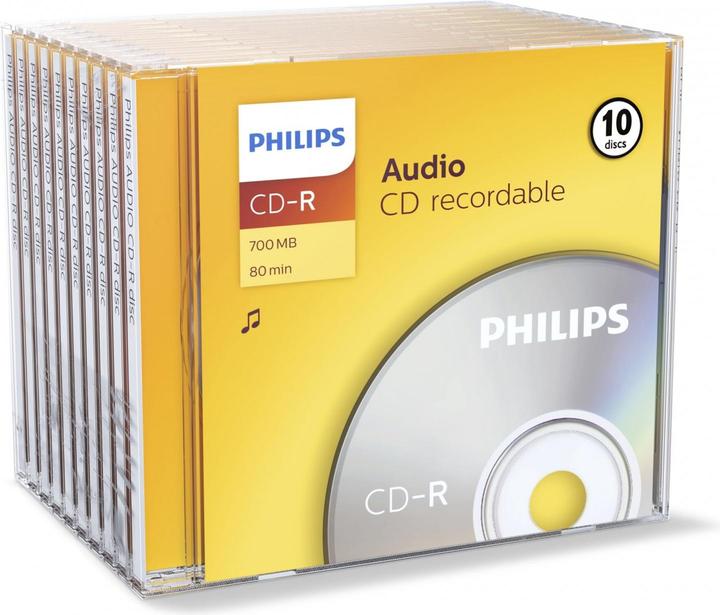 Produktbild Philips CD-R (10 x)