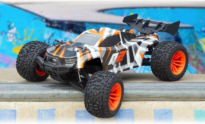 Image du produit Maverick Quantum2 XT 1:10 Stadium Truck - Orange (Avec radio, batterie non-incluse) (RTR Prêt à fonctionner)