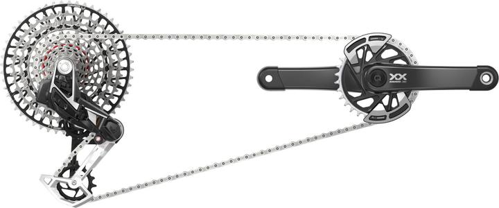 Actual product image Sram XX T-Type Eagle AXS PM