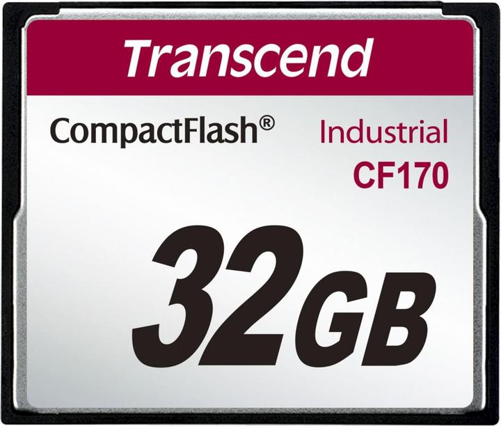 Actual product image Transcend 32GB CF CARD (CF170) (32 GB, CF)