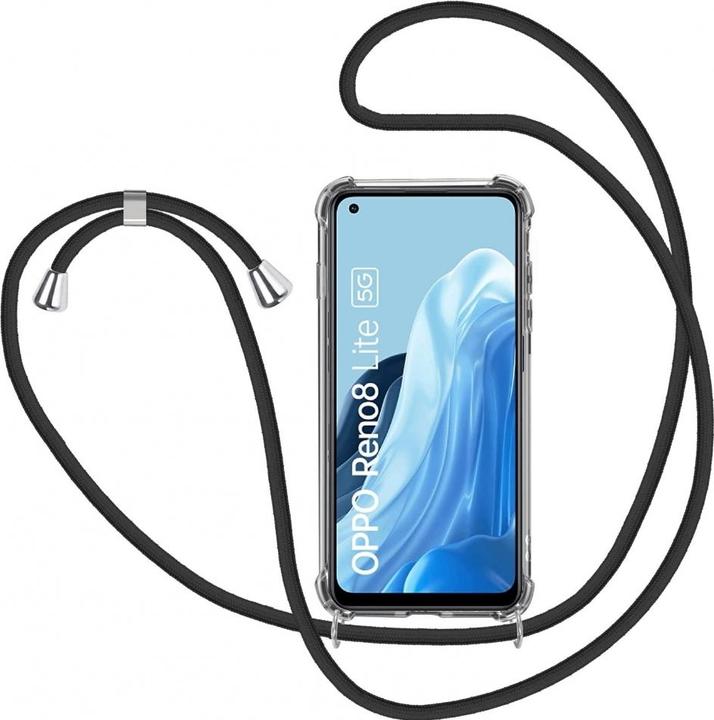 Actual product image Screenguard Oppo Reno8 Lite 5G Loopster Necklace Cover (Oppo Reno 8 Lite 5G)