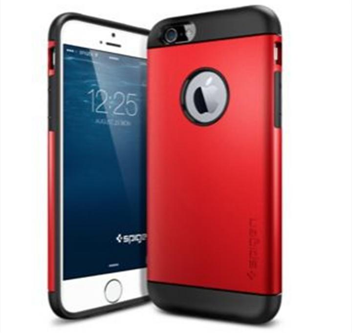 Produktbild Spigen Slim Armor Case für iPhone 6/6S (4.7") Rot (Apple iPhone 6)