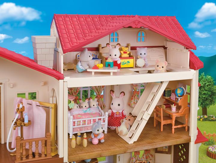 Actual product image Epoch A country house with a red roof