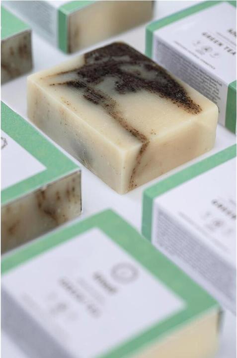 Immagine prodotto Khadi Sapone di cura Tè verde 100 g (Sapone duro)