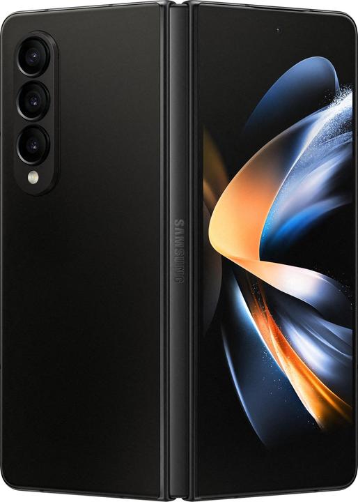 Samsung Galaxy Fold4 (256 GB, Phantom Black, 7.60", SIM + eSIM, 50 Mpx, 5G)
