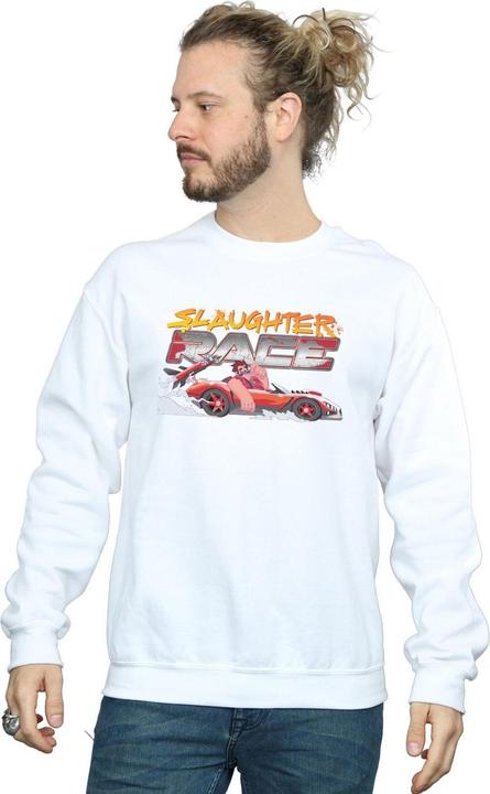Actual product image Disney Mens Wreck It Ralph Slaughter Race Sweatshirt (S)