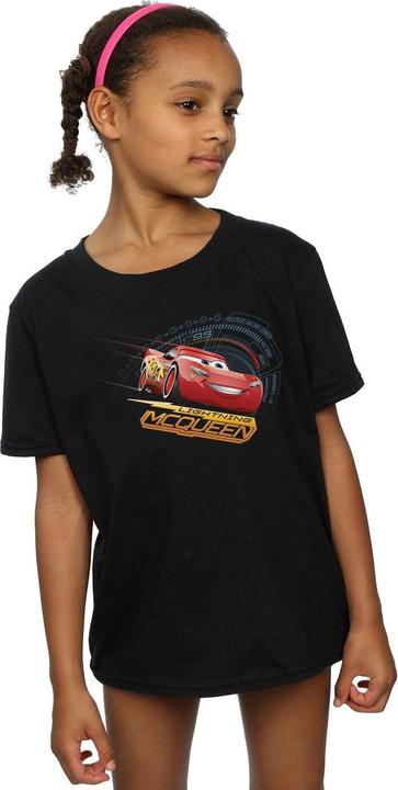 Image du produit Cars T-shirt en coton Lightning McQueen pour filles (128)
