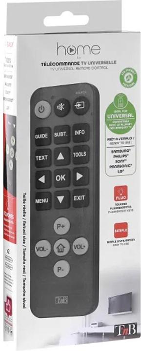 Immagine prodotto T'nB Telecomando universale Facile (Telecomando universale, Infrarossi)