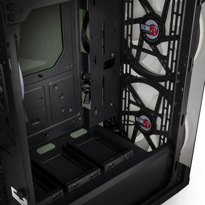 Actual product image Raijintek Silenos Pro A-RGB (ATX, mATX, Mini-ITX)