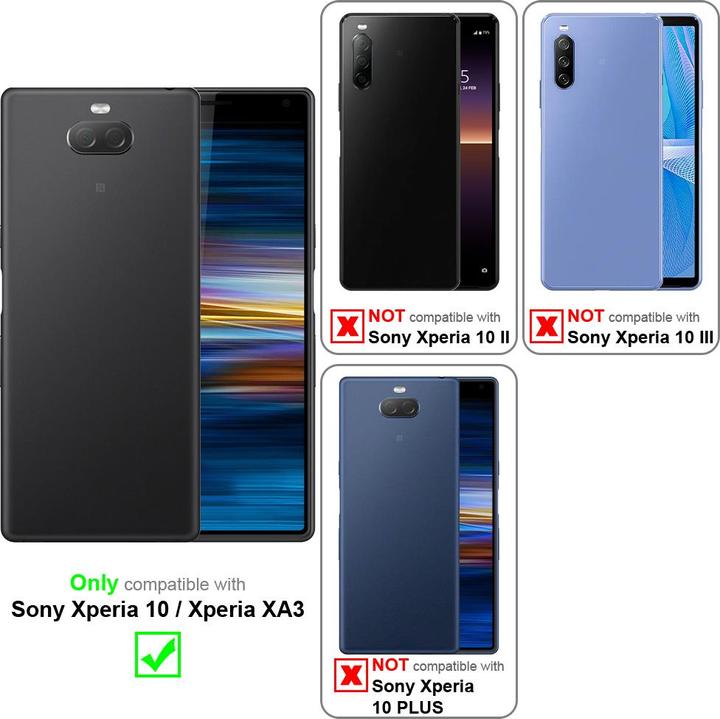 Produktbild Cadorabo Book mit Standfunktion Cover (Sony Xperia XA3, Sony Xperia 10)