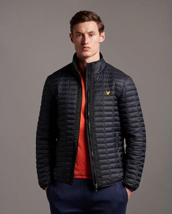 Actual product image Lyle and Scott champion block quilted jacket (S)