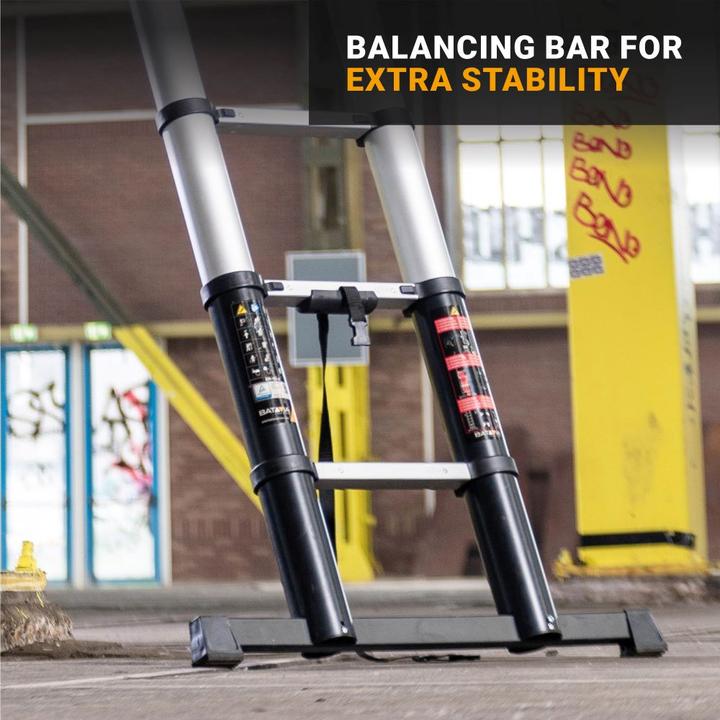 Actual product image Batavia Professional Telescopic Ladder 3.81m (Telescopic ladder, 381 cm)