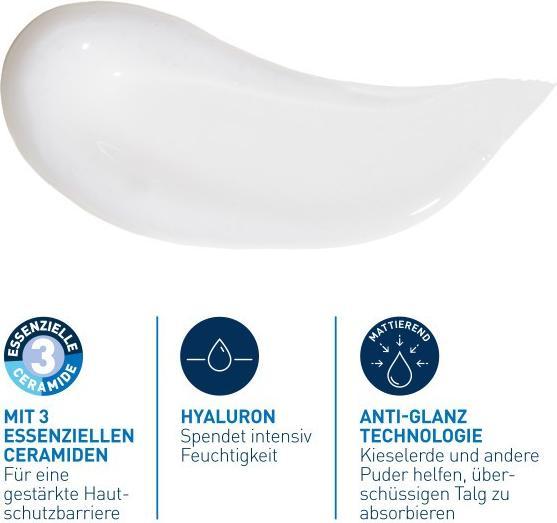 Produktbild CeraVe Feuchtigkeitsspendende Gel-Creme (52 ml, Gesichtsgel, 24h Creme)