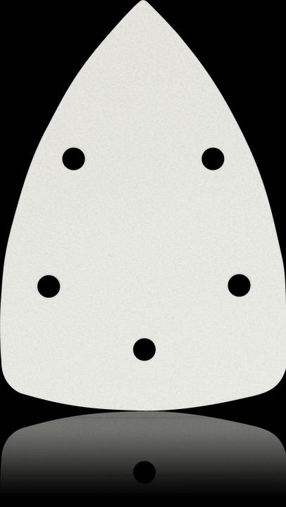 Produktbild VITO SATZ 10 SCHLEIFPAPIER DREIECKE 143X143X102 GR150 5F (grob 125)