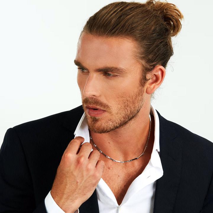 Image du produit Morellato Collier en acier moderne pour homme Urban SABH37 (Acier inoxydable)