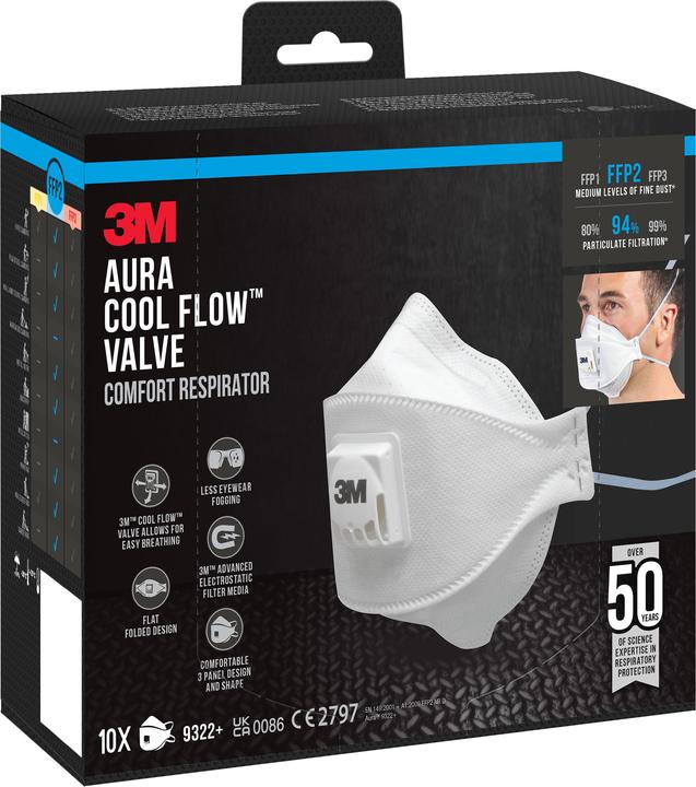 Immagine prodotto 3M Aura 9322+ (FFP2, 10 x)