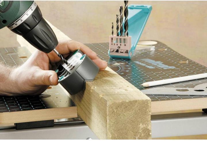 Actual product image wolfcraft accumobil Mobile Drilling Aid
