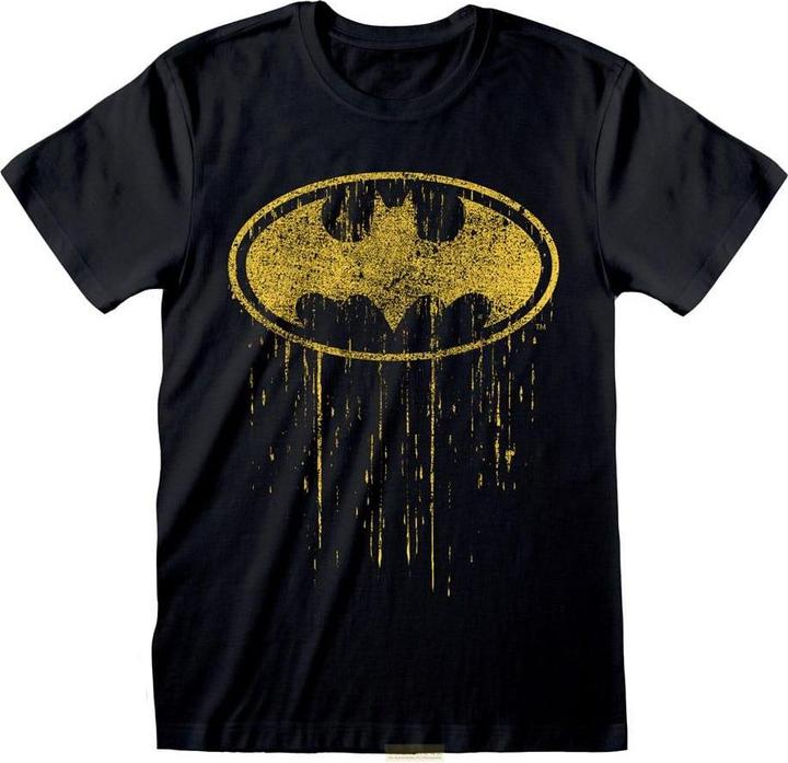 Produktbild Heroes Inc Batman T-Shirt Dripping Symbol Grösse M (M)