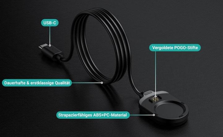 Produktbild PowerGuard Magnetisches USB-C Ladekabel für Garmin Marq (Gen 2)