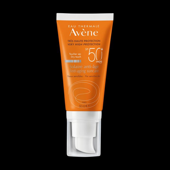 Image du produit Avène Solaire anti-âge Soins solaires ORANGE (Crème solaire visage, SPF 50+, 50 ml, 83 g)